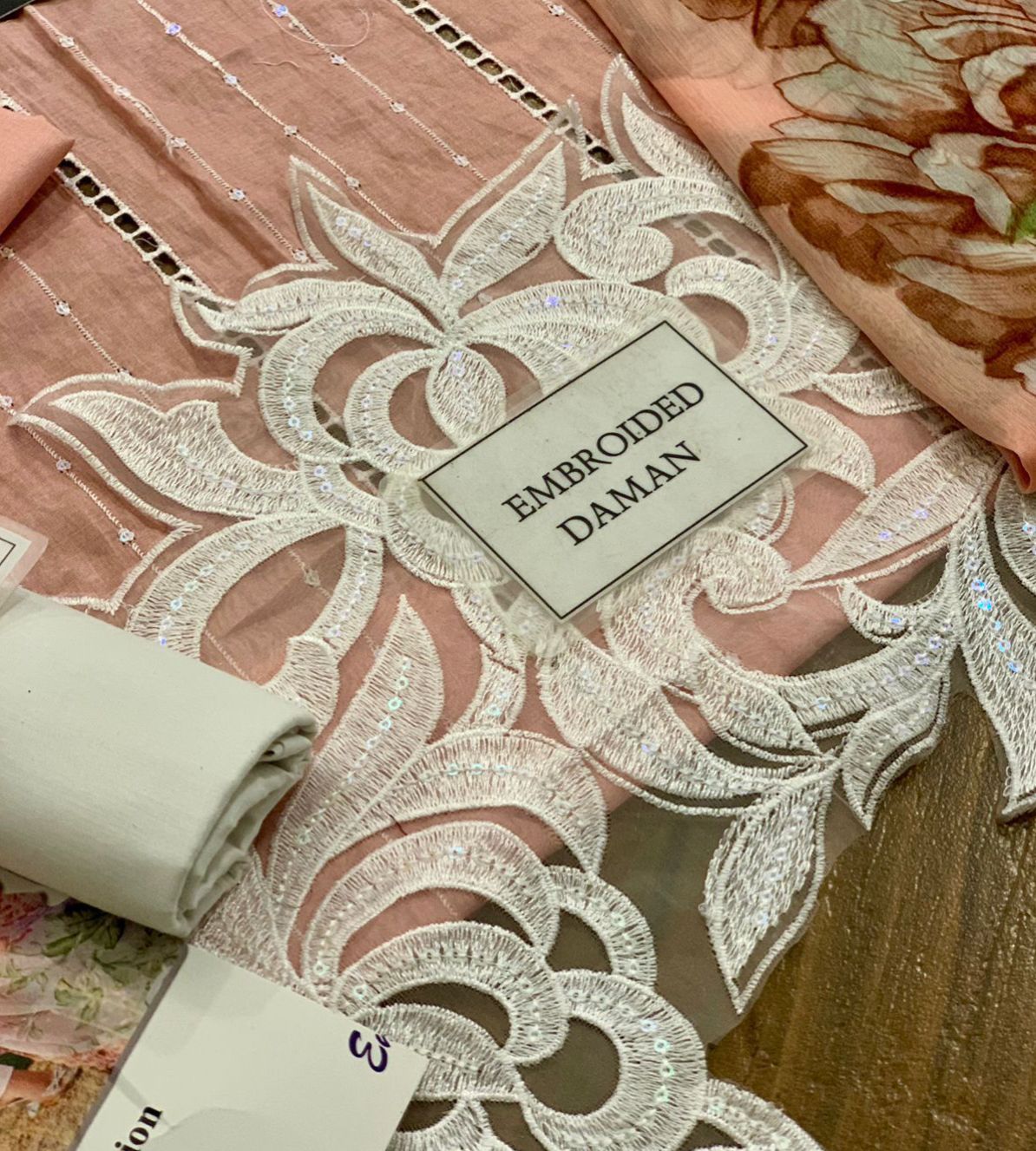 LAWN COLLECTION CHIFFON DUPPATA-3PCS