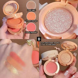3 in 1 Mini Blush & Highlighter Kit