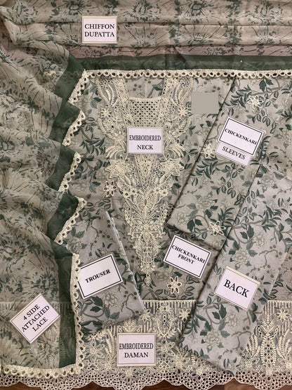 Lawn Collection-3PCS