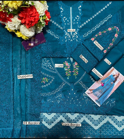 Lawn Eid collection 3pcs