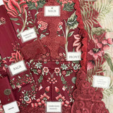 Lawn Collection-3PCS with chiffon duppata