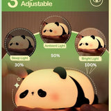 Silicon Panda Lamp
