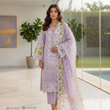 Chicken kari lawn with jacquard Duppata