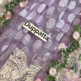 Chicken kari lawn with jacquard Duppata