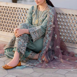 Chiffon Collection With Net duppata 3pcs