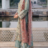 Chiffon Collection With Net duppata 3pcs