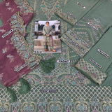 Chiffon Collection With Net duppata 3pcs