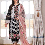 Lawn Collection With Organza duppata
