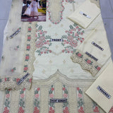 Lawn with chiffon duppata