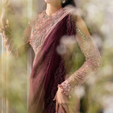 NET SAREE OUTFIT