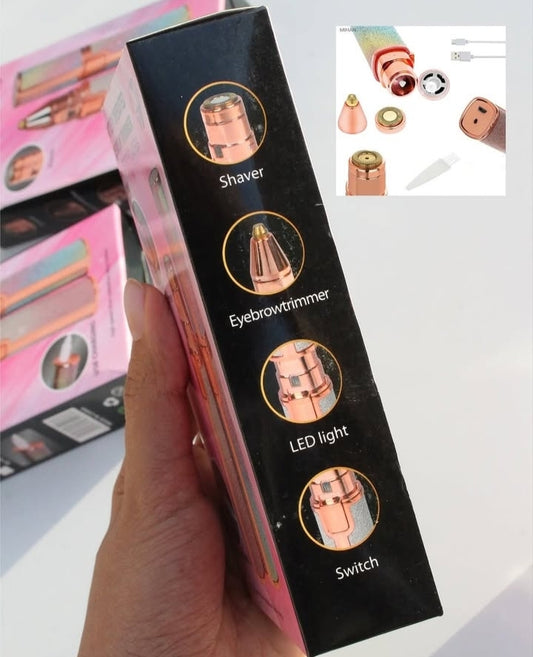2 in 1 eyebrow trimmer