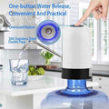 Rechargeable Automatic Water Dispenser Pump, Water Bottle Pump dispenser USB Charging Drinking mini Portable Electric dispenser pump for house and office