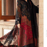 Embroidery Lawn with Chiffon Duppata-3PCS Suit