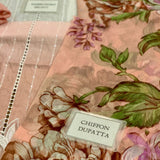 LAWN COLLECTION CHIFFON DUPPATA-3PCS