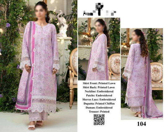 LAWN COLLECTION 3PCS