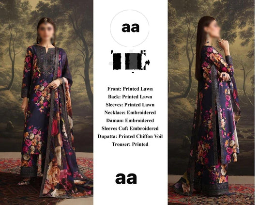 LAWN COLLECTION-3PCS