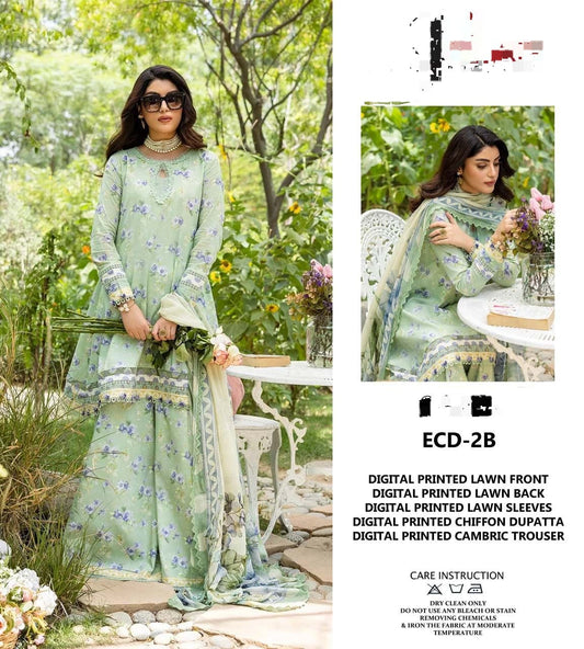 LAWN COLLECTION WITH CHIFFON DUPPATA